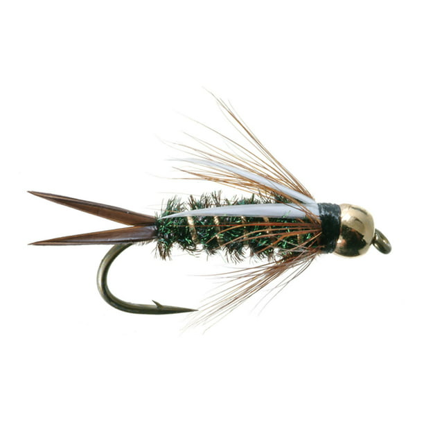 6 pack Bead Head Prince Nymph fly fishing lure handmade